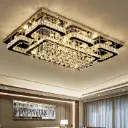 Modern LED Crystal Ceiling Pendant Chandelier Light HQ-DXD02