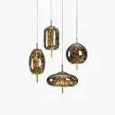 Modern LED Pendant Lamp Glass Ceiling Hanging Lights JM-D