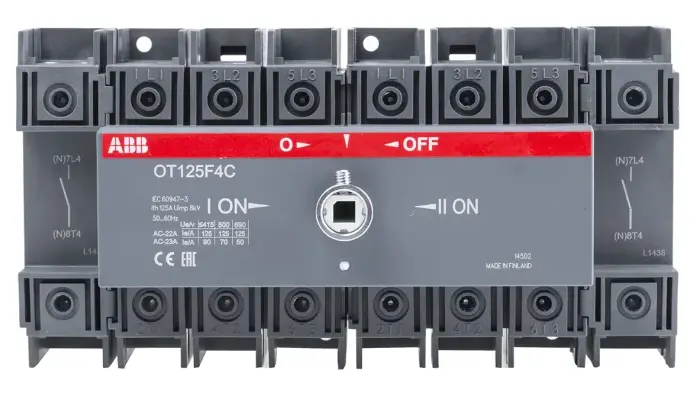 1SCA105054R1001 - Manual Changeover Switch