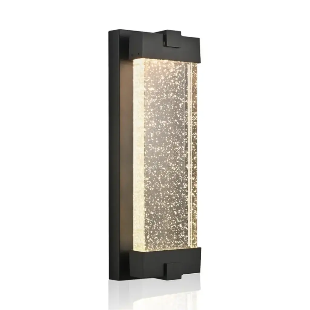 Modern Waterproof Aluminum Bubble Glass Outdoor LED Wall Light HS1604-UP-S