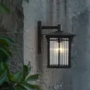 American Modern Waterproof Outdoor Aluminum Wall Lamp LED Light Black Simple Design HS0354-DN-S