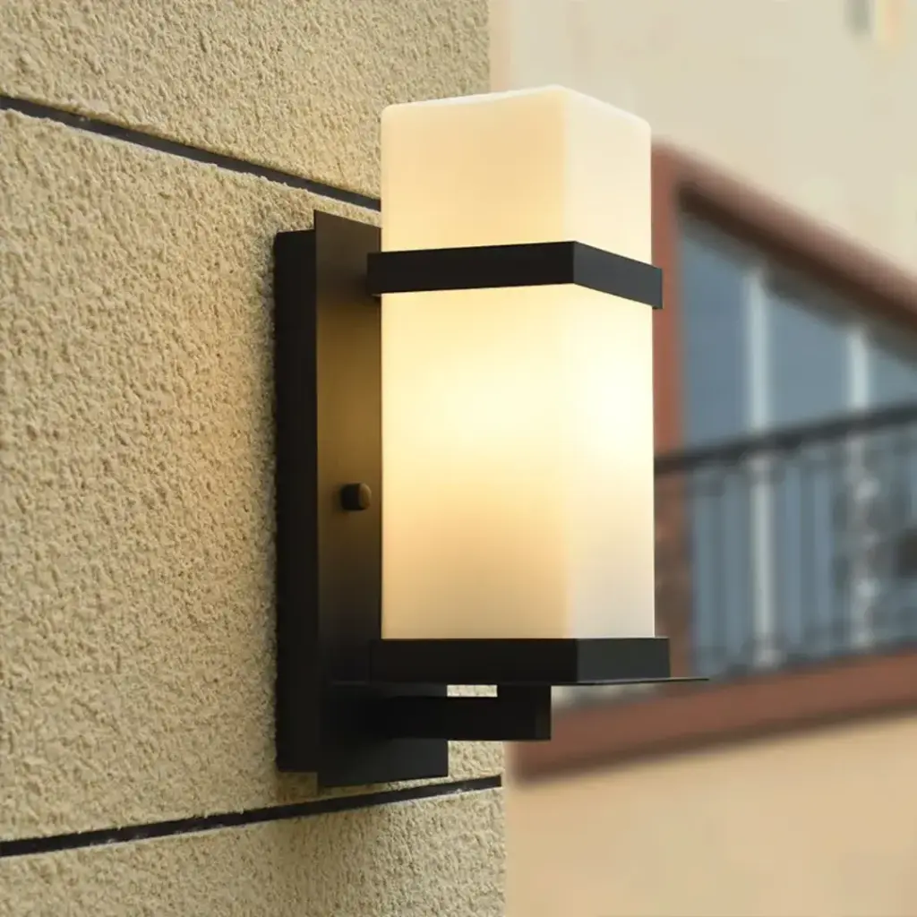 Aluminum Waterproof LED Outdoor Wall Lamp Square Up/Down Lights HS5493-UP-S
