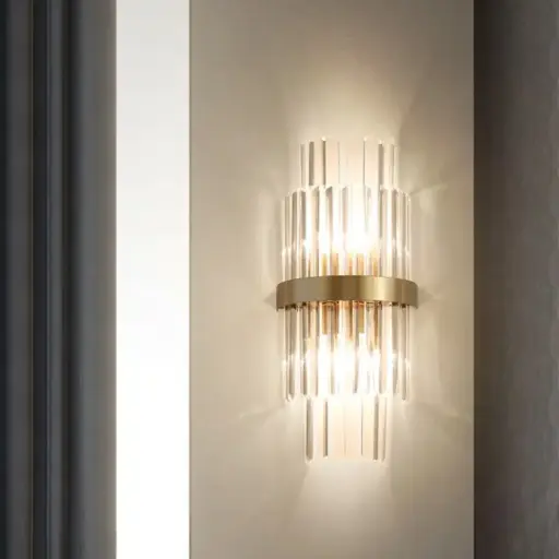 Modern Crystal Wall Lamp Nordic Light Luxury HX-WLO-88