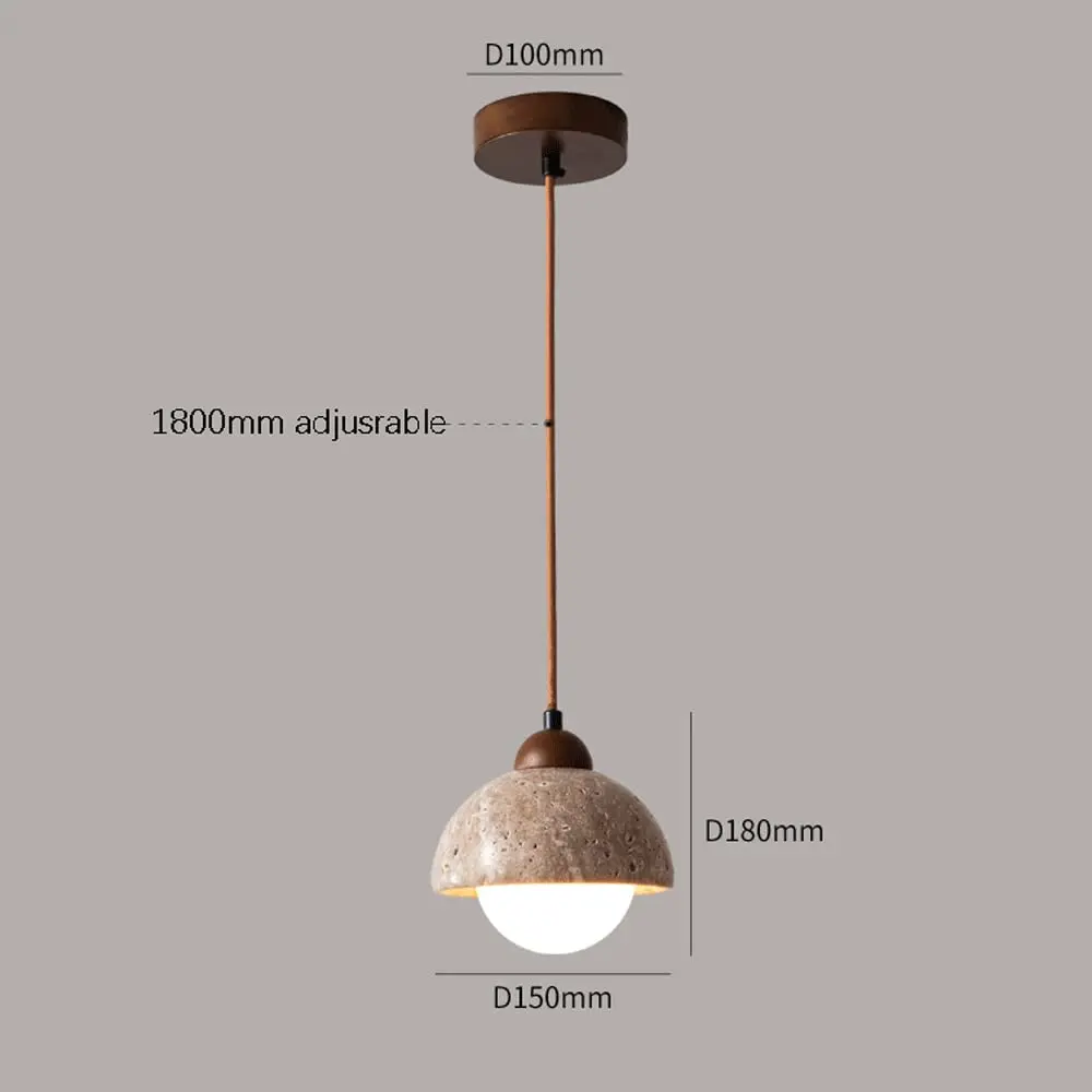 Travertine & wood BD-3