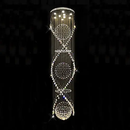 Stainless Steel & Crystal HQ-SPT04-60ss 