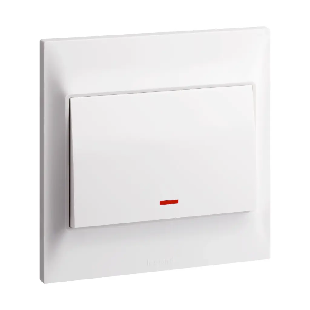 DP Switch (Double Pole Switch + Neon 20A ) LEGRAND 