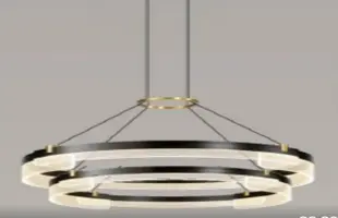 Indoor LED ceiling light